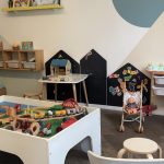 Toy area within a cafe
